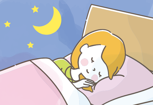 寝ている間に矯正